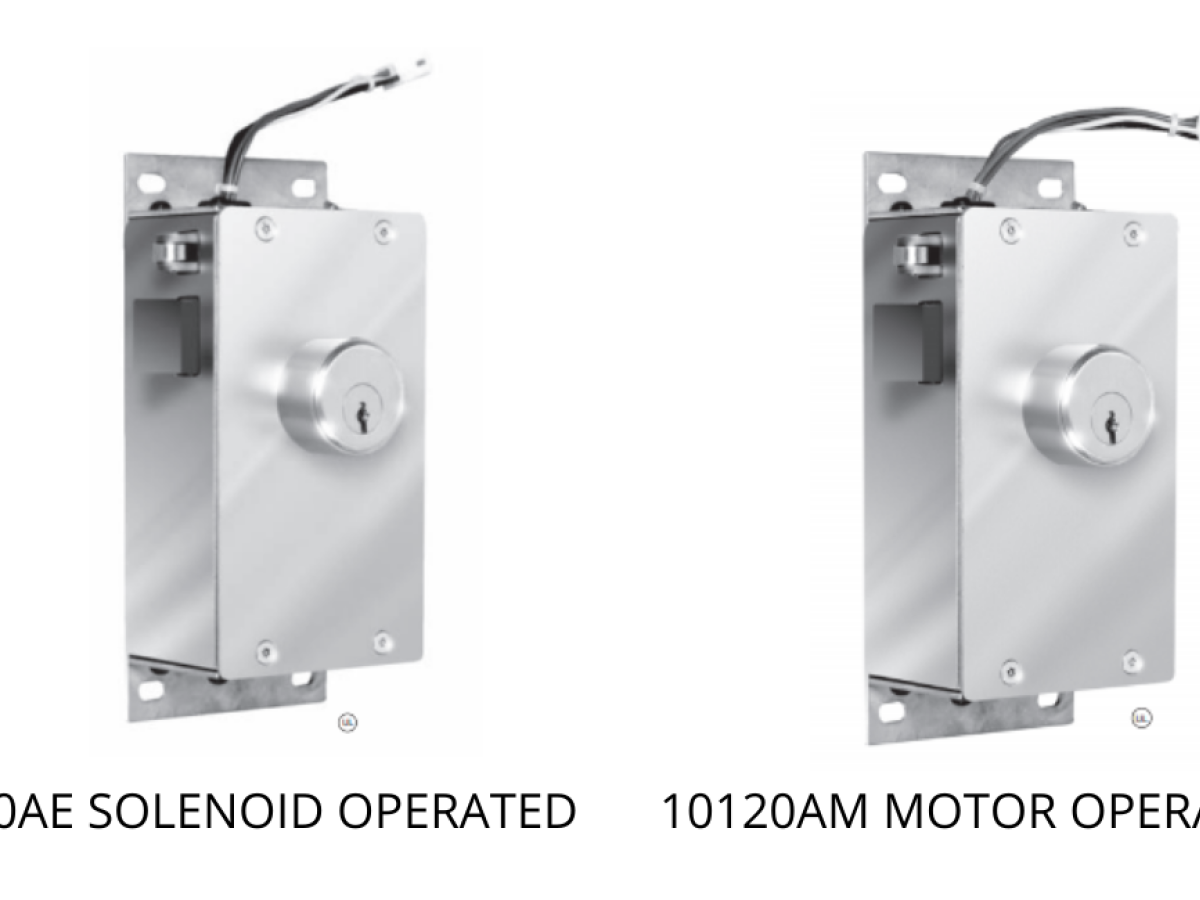 Solenoid and Motor Operated Deadlatch - Southern Steel - SWS Detention Group