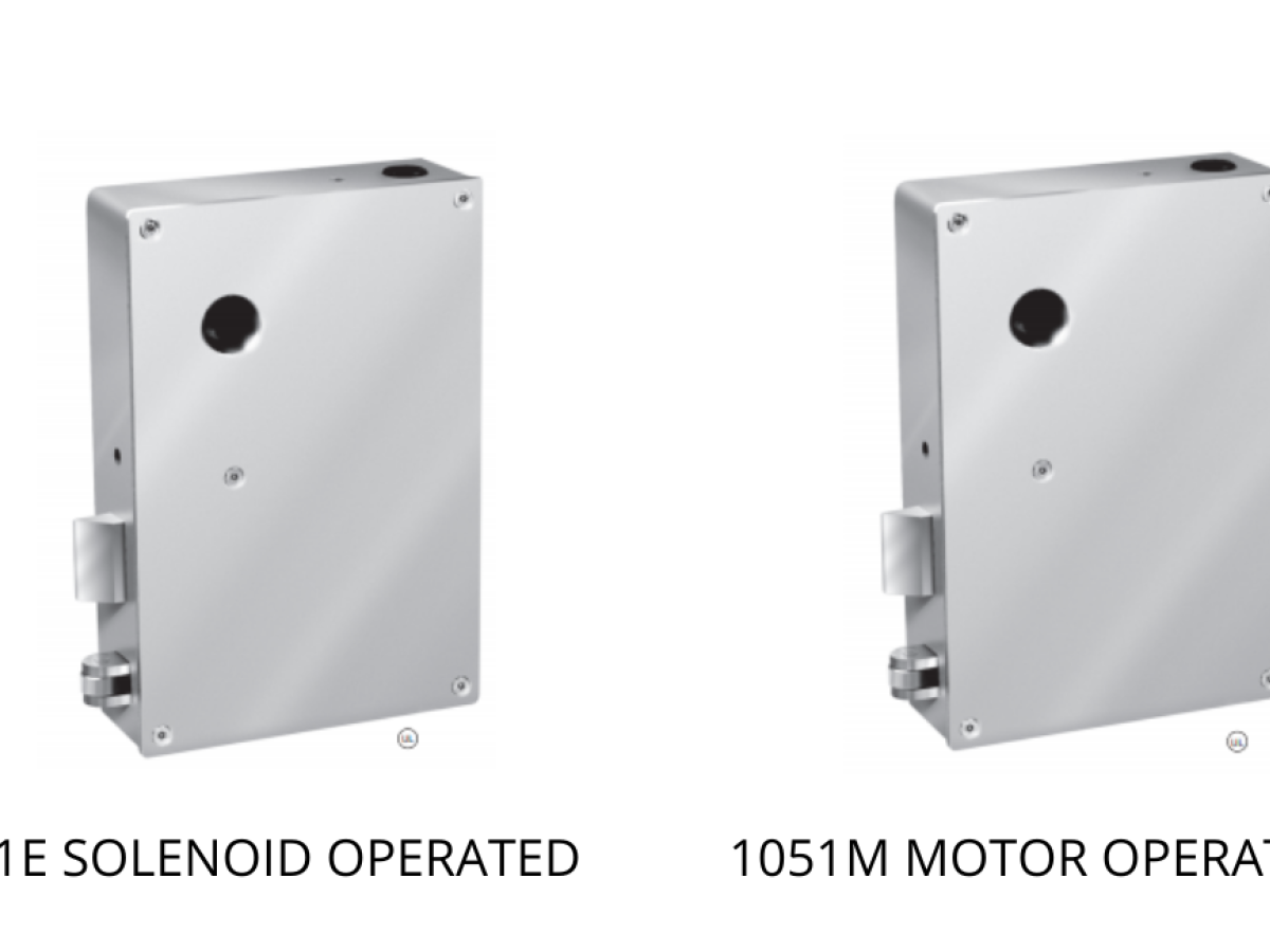 Solenoid and Motor Operated Deadlatch - Southern Steel - SWS Detention Group