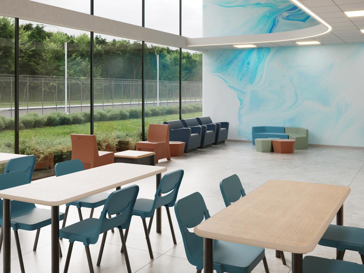 Tamper Resistant Stackable Chairs - SWS Group
