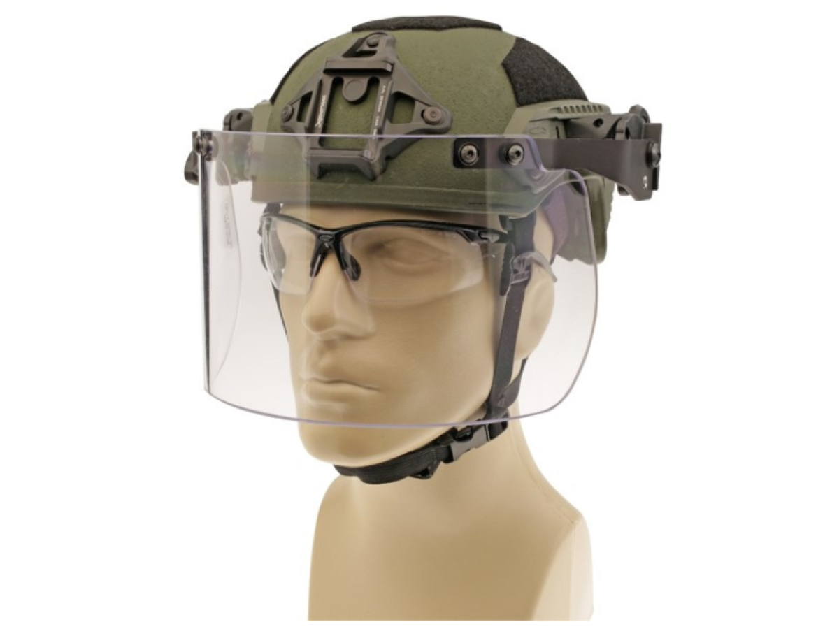 Face Shields for Ballistic Combat Helmets - SWS Group