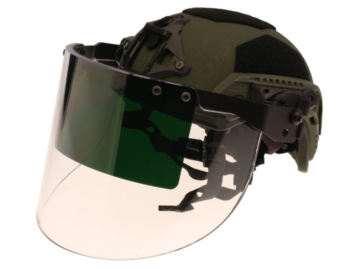 Face Shields for Ballistic Combat Helmets - SWS Group