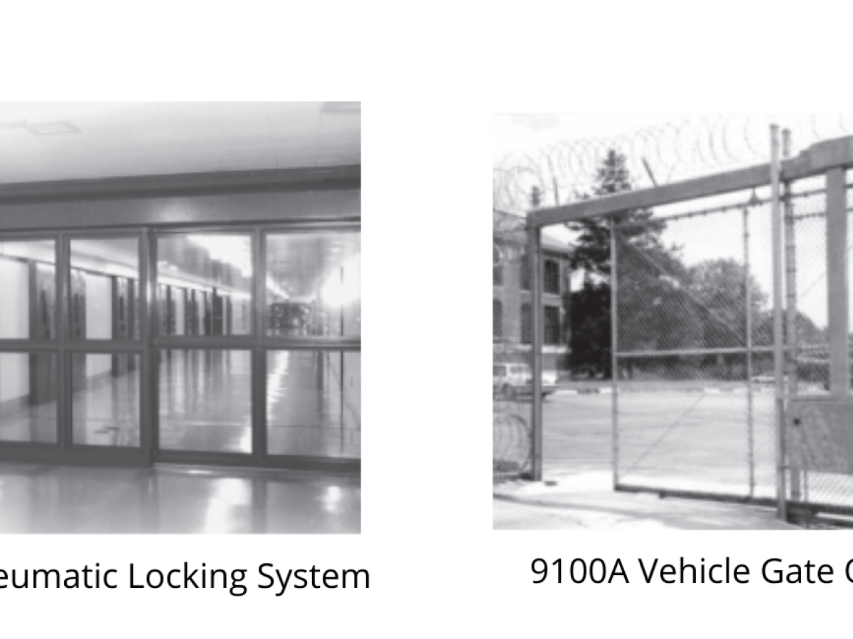 Pneumatic Locking System and Vehicle Gate Operator - Southern Steel - SWS Detention Group