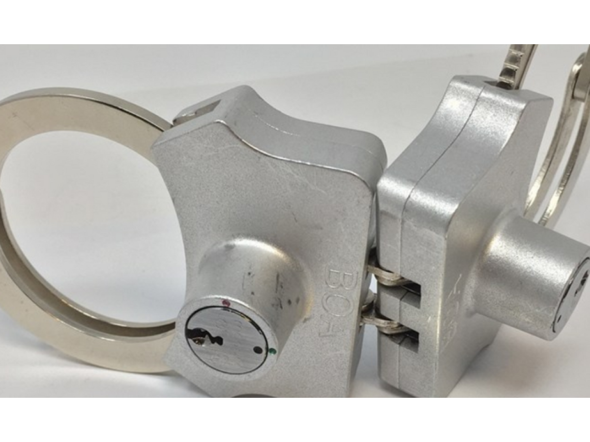 BOA High Security Peerless Handcuff - Hinge - SWS Group