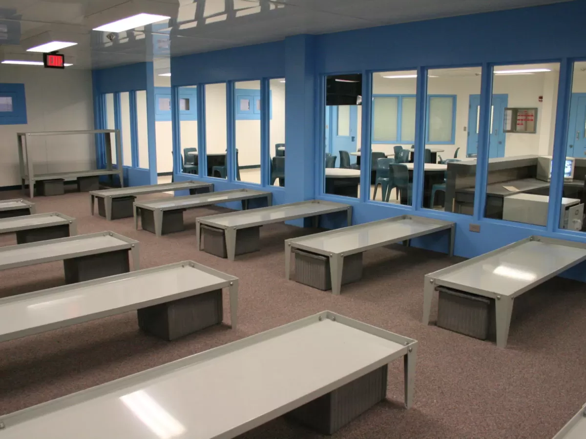 Detention Single Steel Bunks - SWS Group