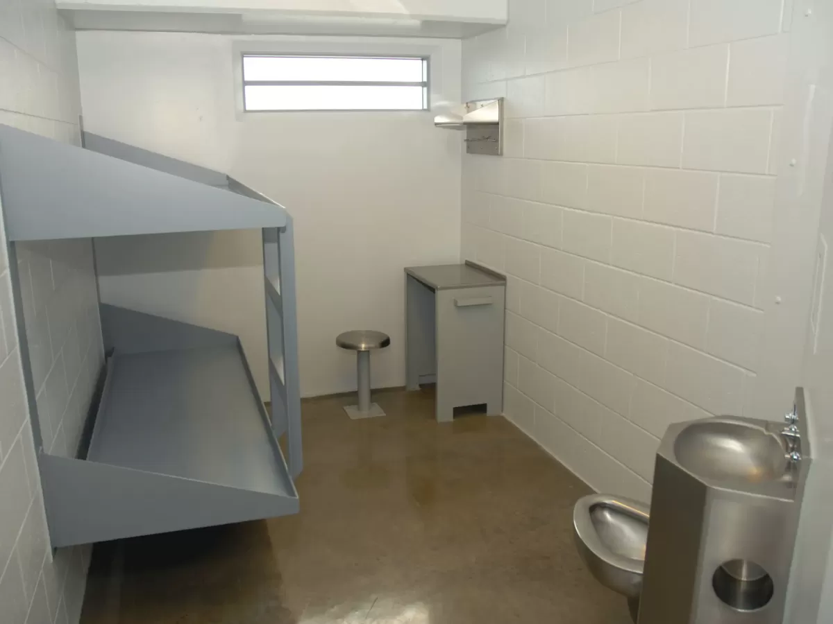 Detention Wall Mount Steel Bunk - SWS Group