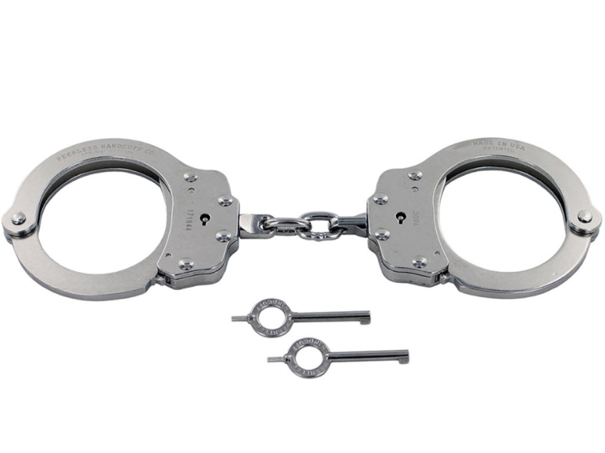 Nickel Finish Handcuffs for Corrections - SWS Group